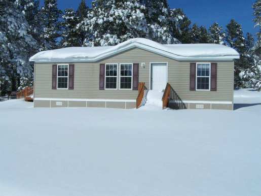 Guest house view looking NE